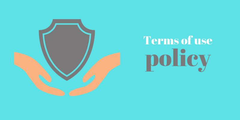 How to create terms of use policy for the website