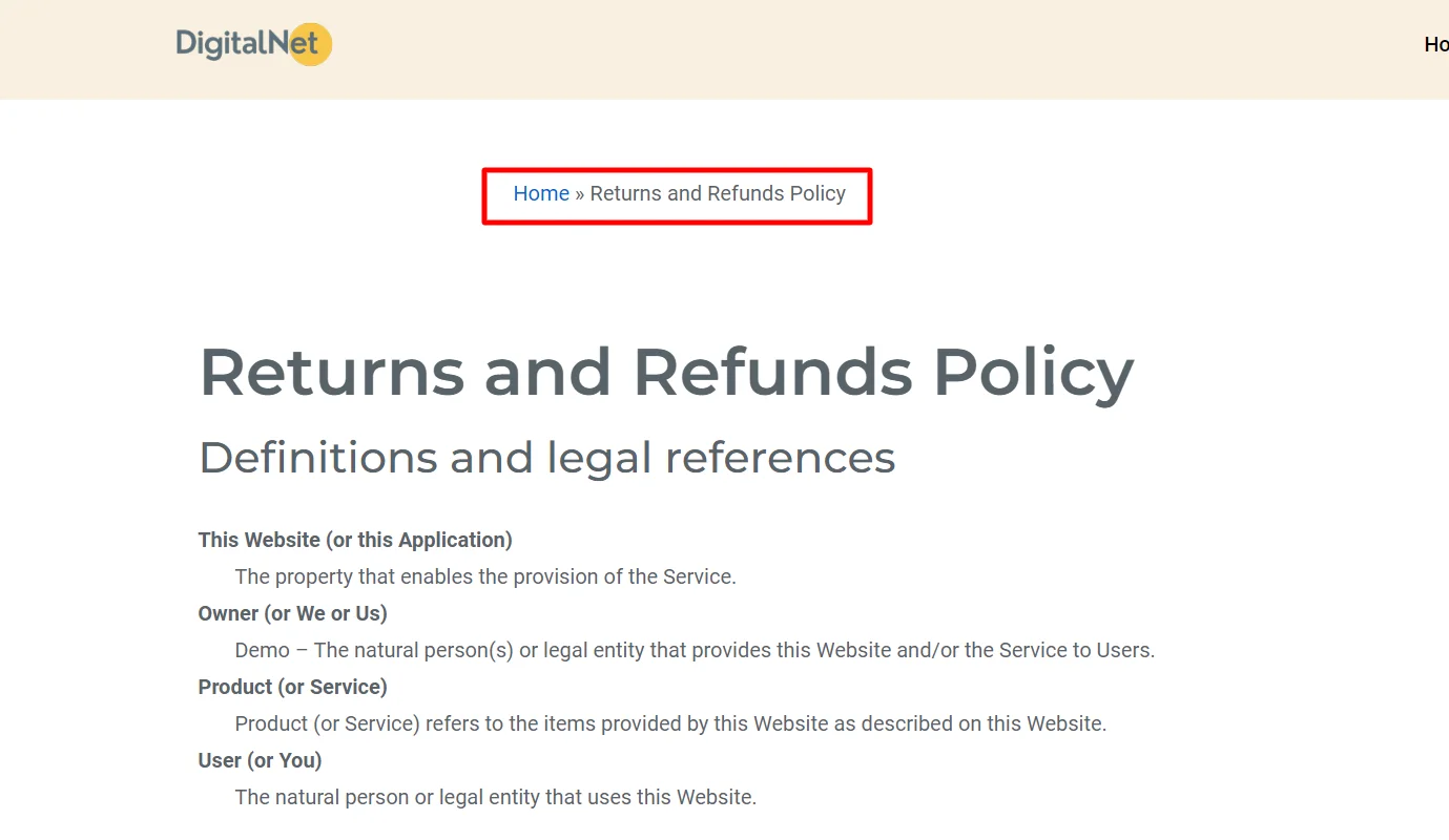 Returns and Refund Policy 