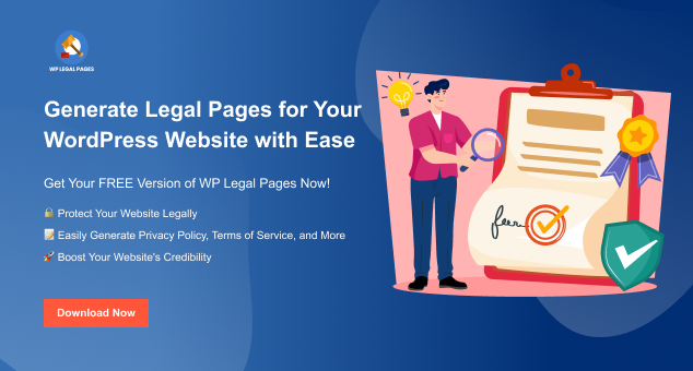 WP Legal Pages Plugin for WordPress Websites