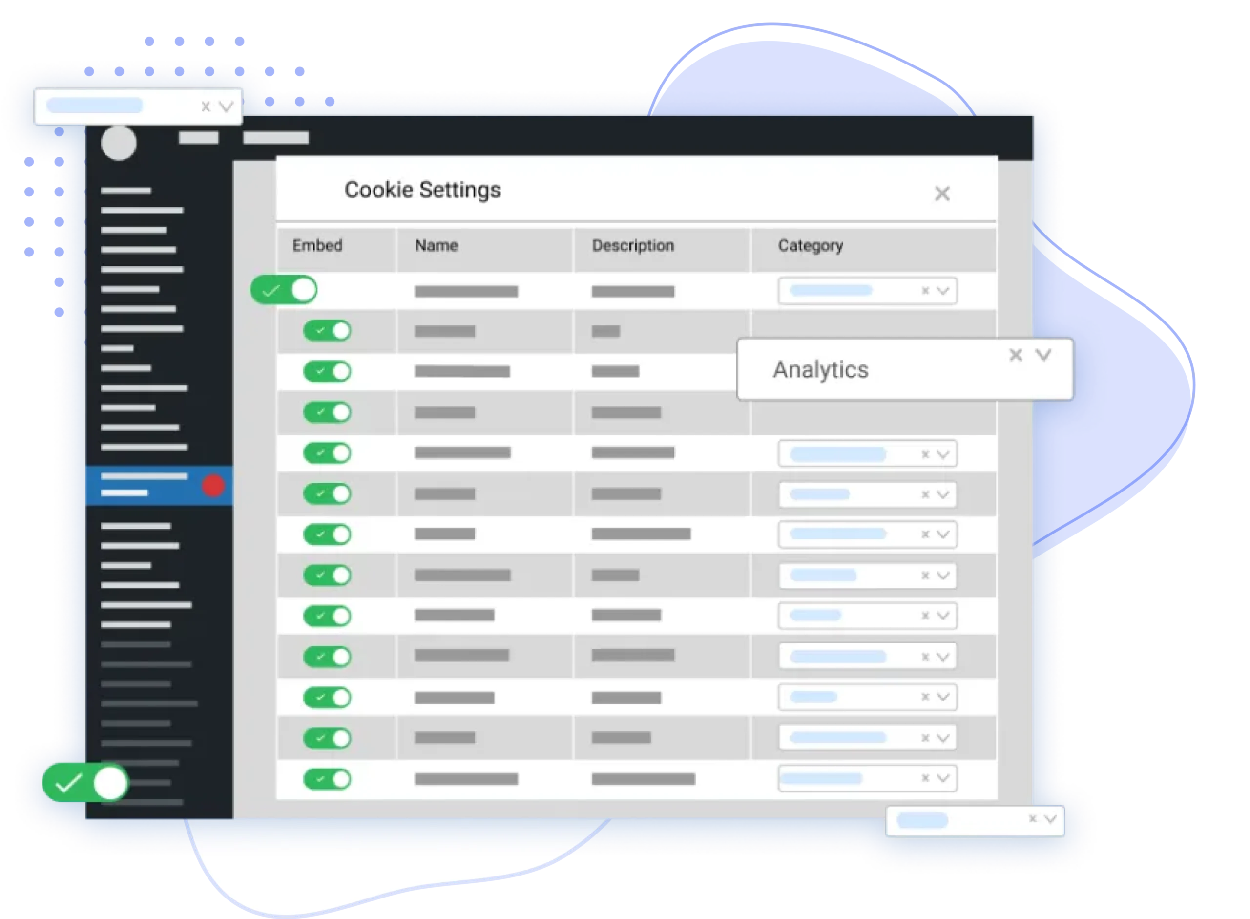 cookie settings free wp cookie consent plugin