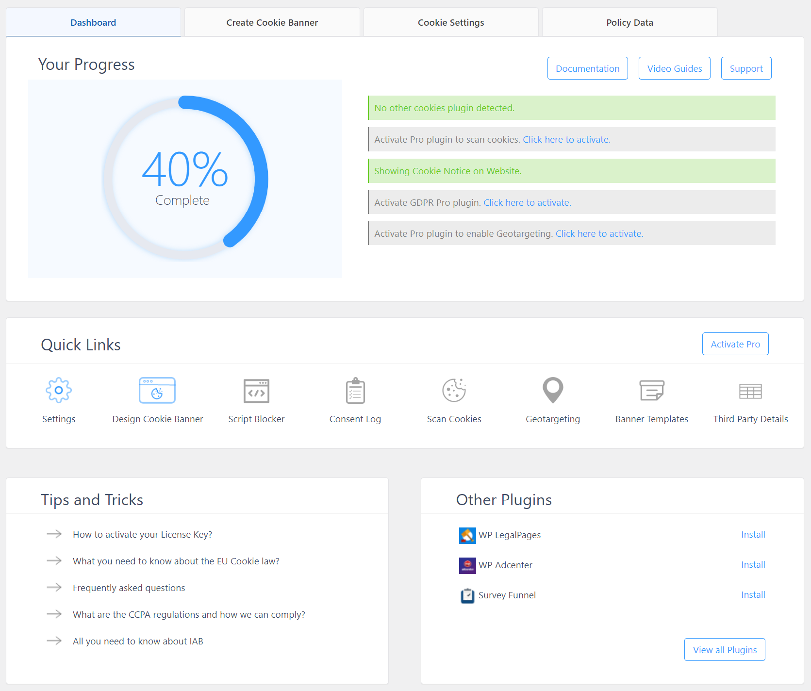 Redirected to dashboard