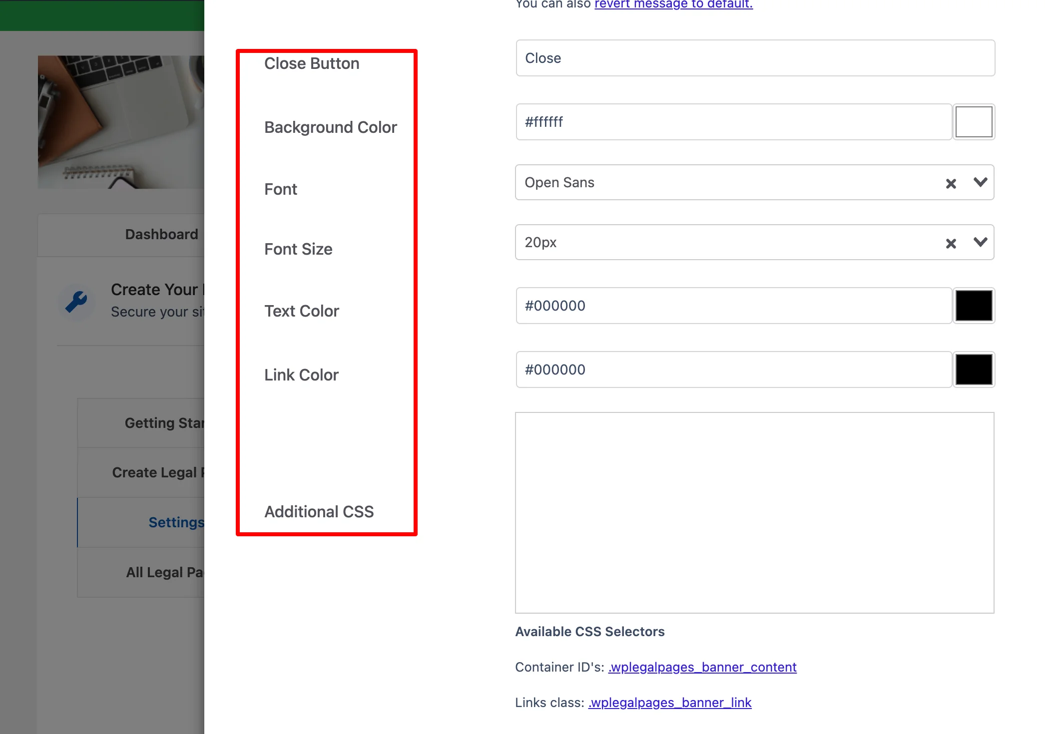 Additional Styling option