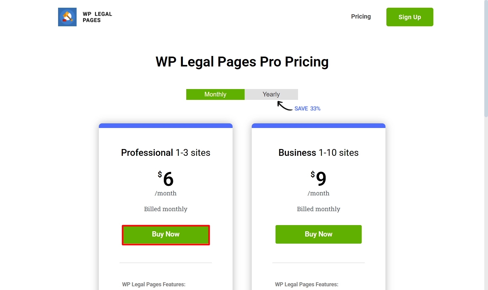 Click on Buy now button to buy the plan