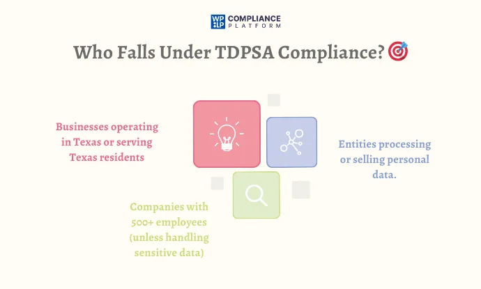 Who Must Comply with the TDPSA