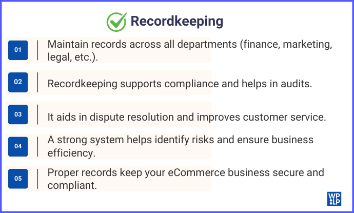 Recordkeeping