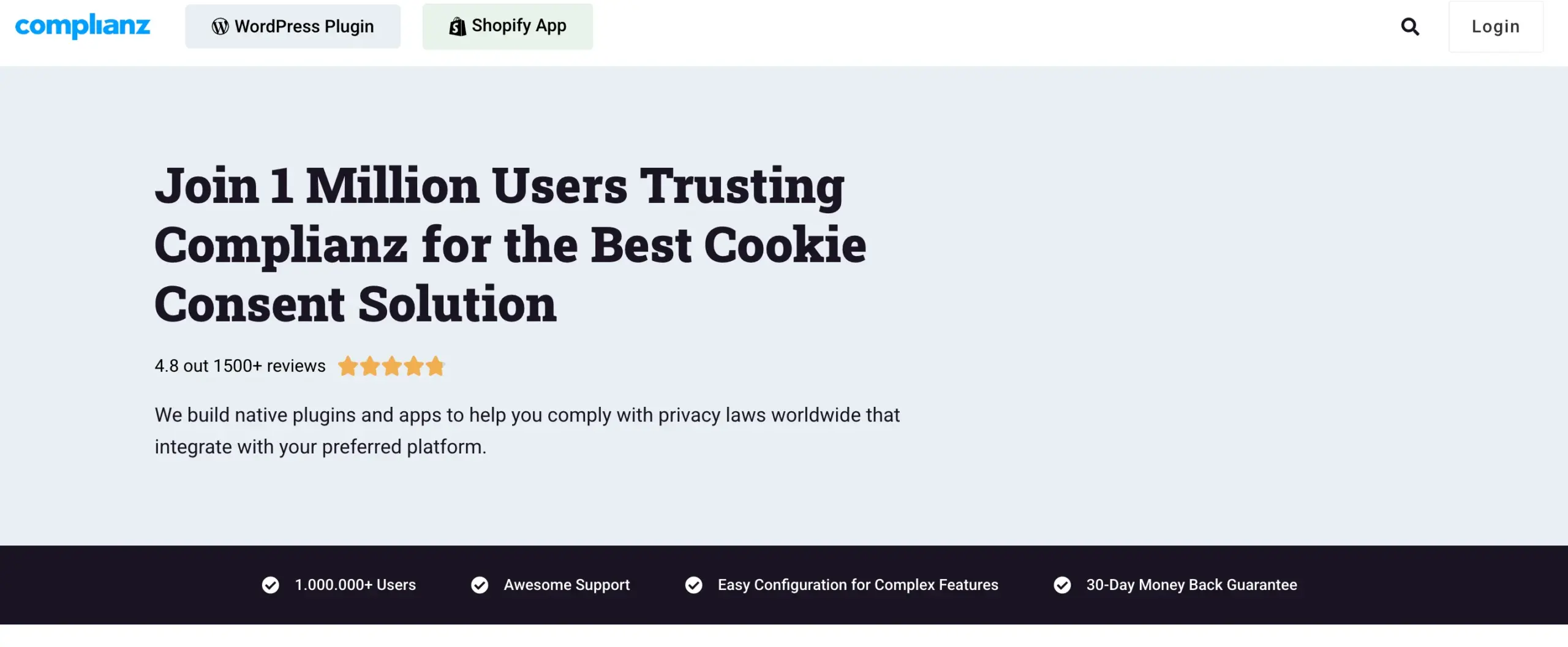 Complianz privacy solution