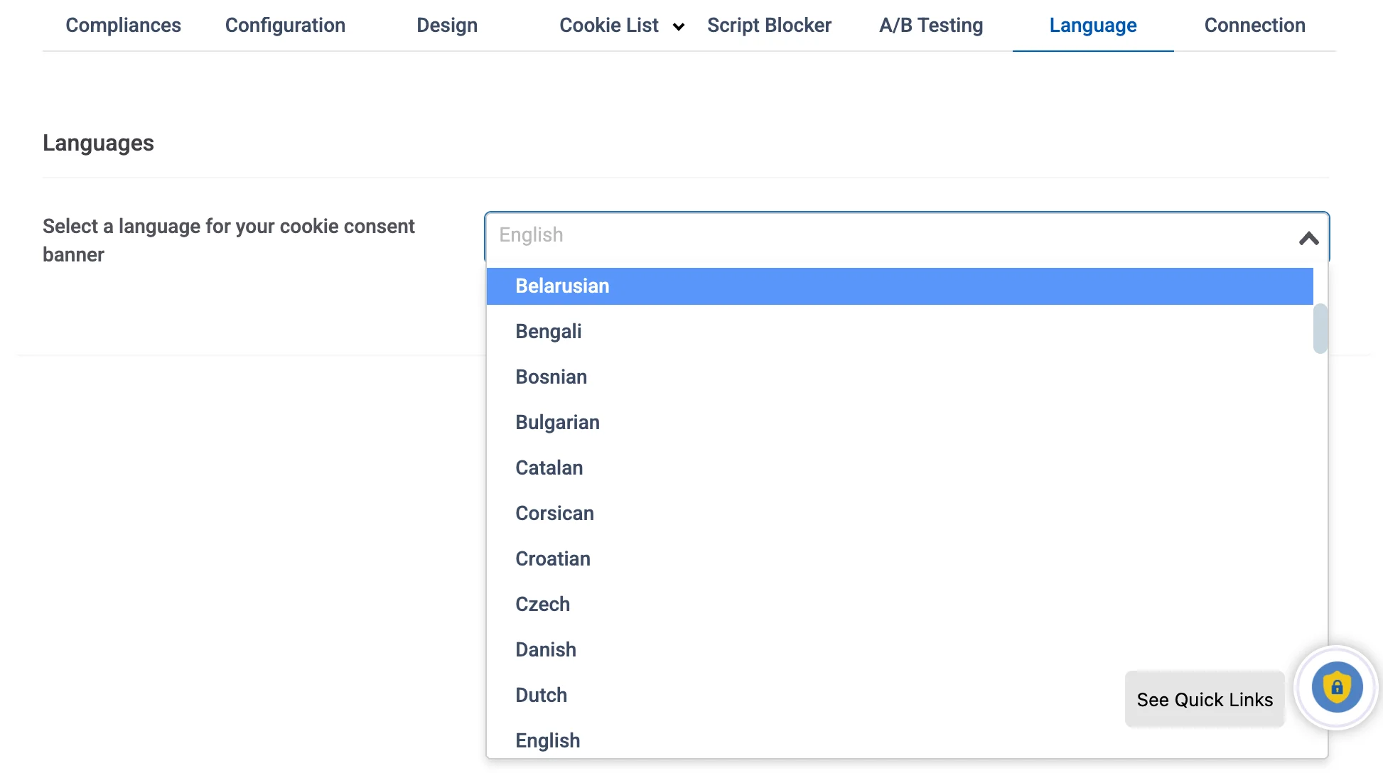 Multilingual Support