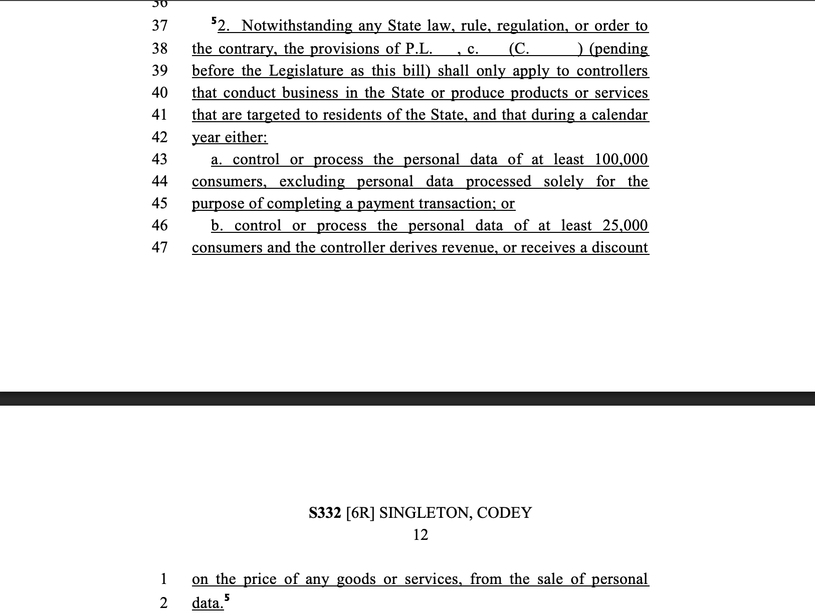 law applies excerpt
