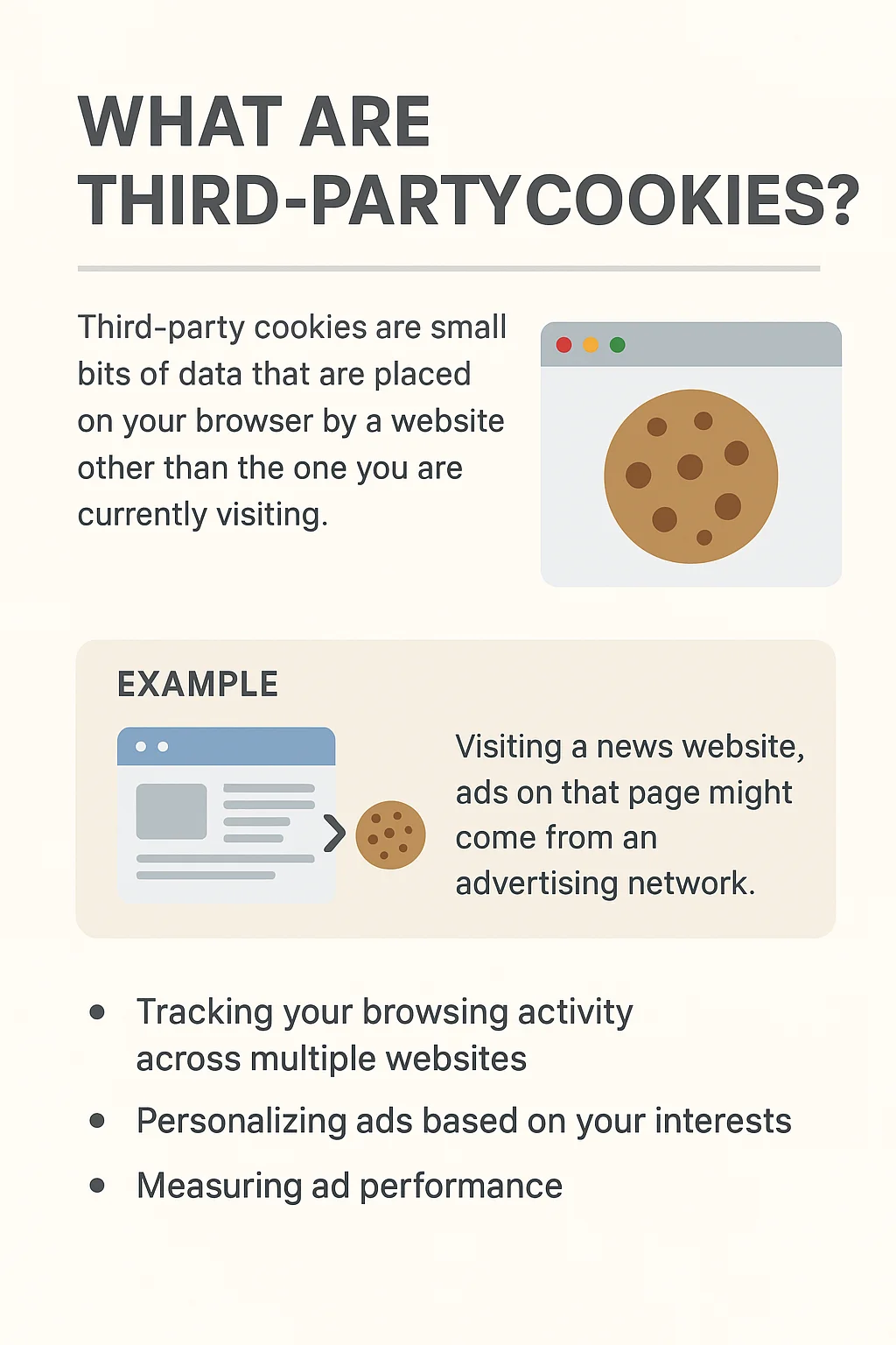 What are third party cookies