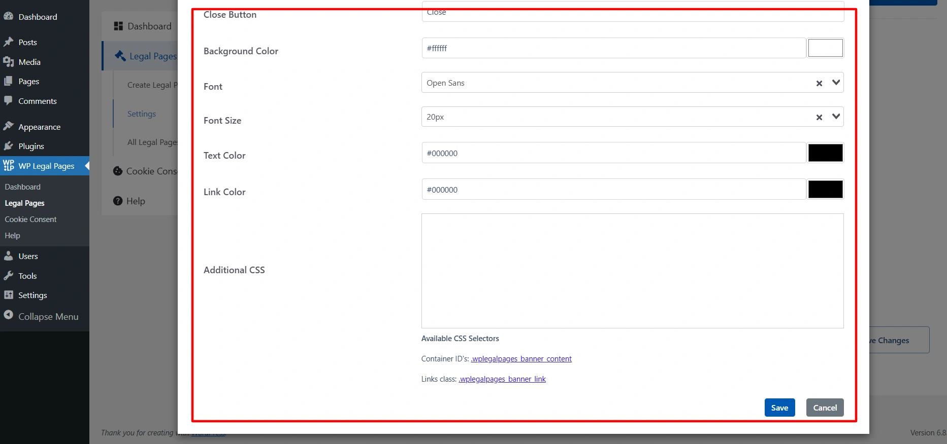 What are announcement banner settings