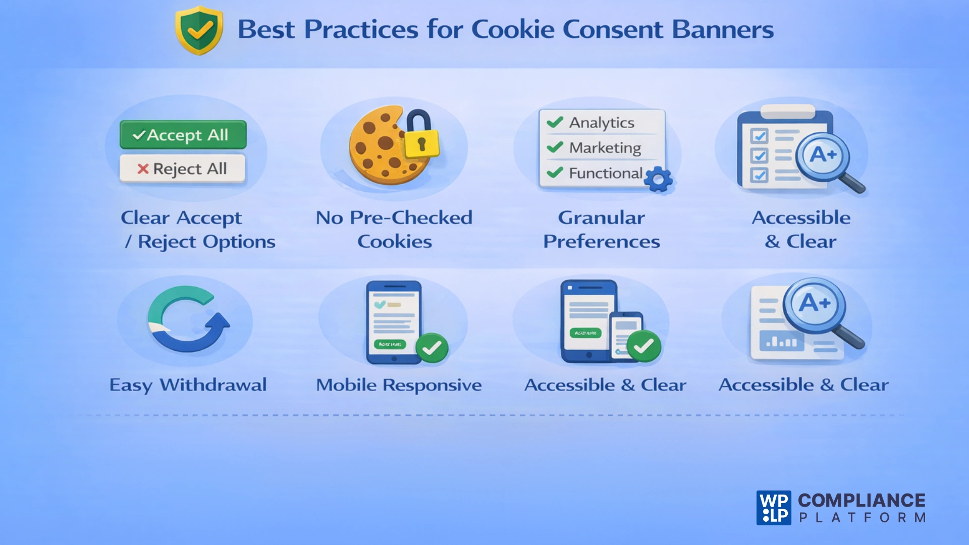 Best practices for cookie consent banners