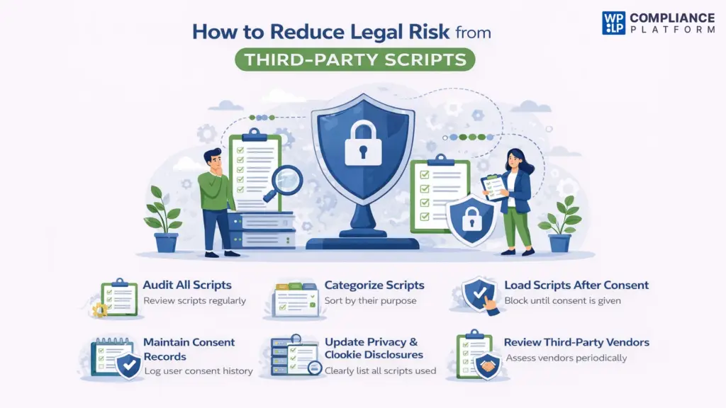 How to reduce legal risk from third-party scripts