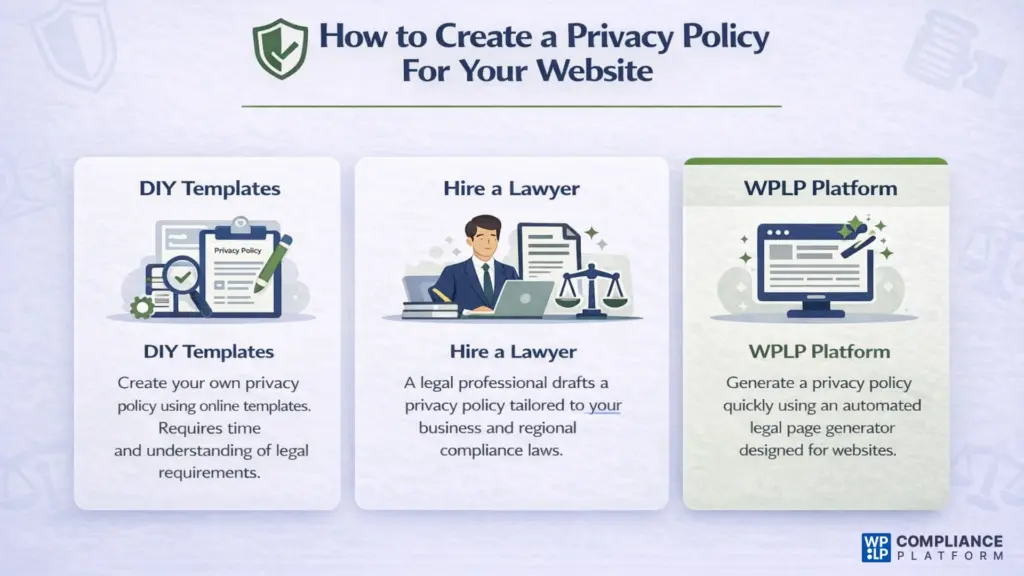 How to create a Privacy Policy for your website